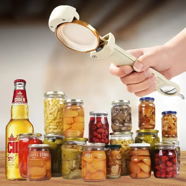 3-in-1 Jar & Bottle Opener 🔓 Effortless Grip