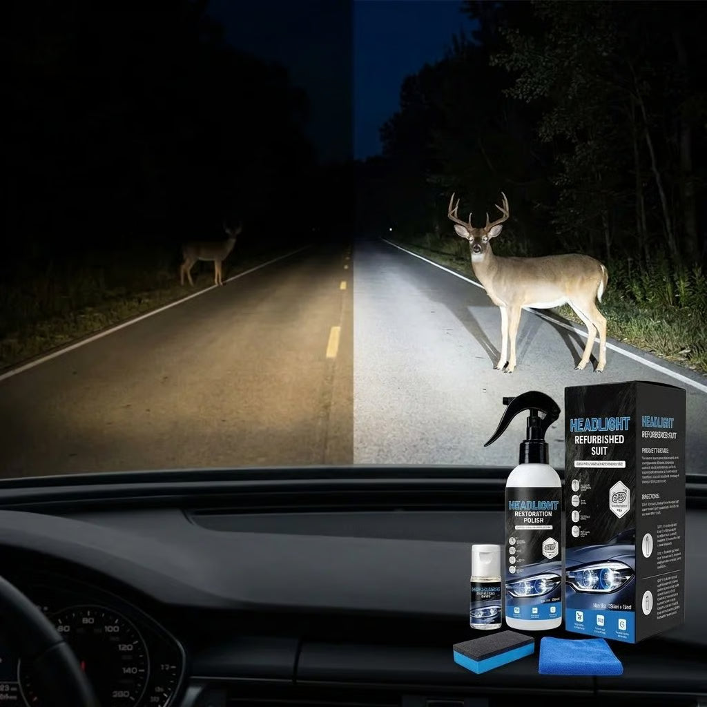 ✨ Headlight Restoration Polish – Nano-Dissolve Formula